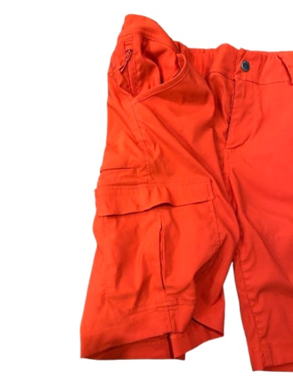 Duluth Trading Co Women’s Orange Cargo Shorts Size 10 - Picture 7 of 10